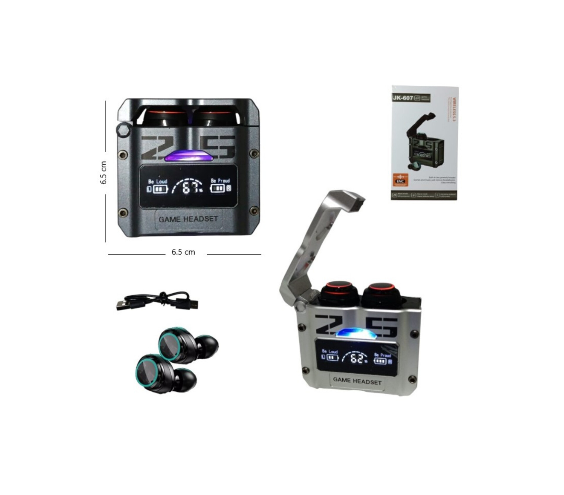 AURICULAR GAME HEADSET INALÁMBRICO M25